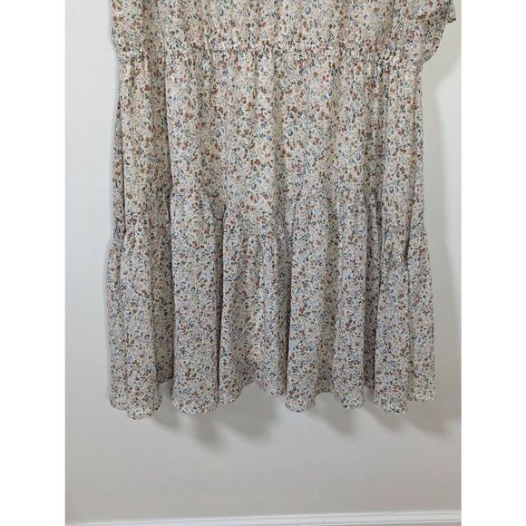 NWT Nemidor Women's Plus Size Collection Floral Printed Dress - Size 22 - Picture 3 of 9